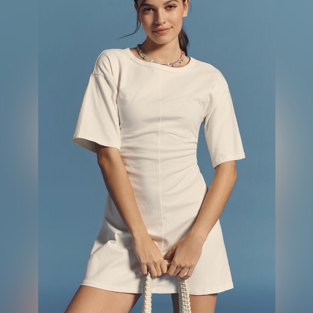 Anthropologie Daily Practice Field Day Short-Sleeve T-Shirt Dress Large